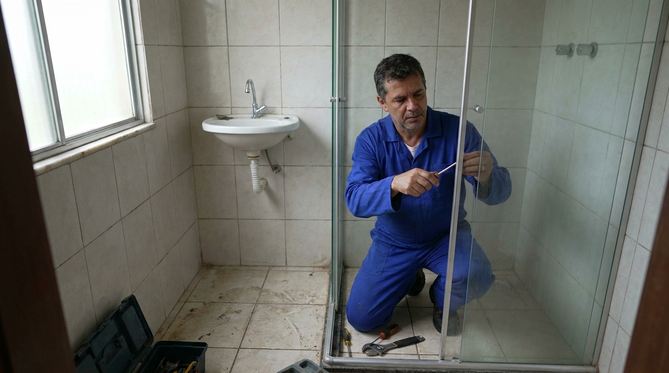 Troca de Roldanas e Trilhos no Valongo, Santos‑SP